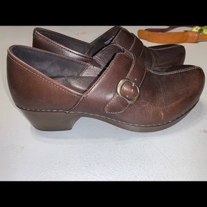 Dansko Women’s Clog Size 9 (40) Brown Leather